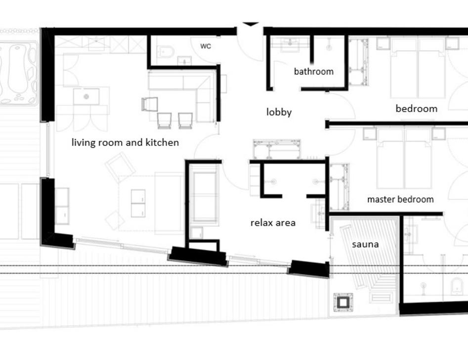 Liemers Lodge 3 - floor plan