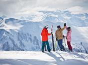 Skispaß im Skigebiet Saalbach Hinterglemm